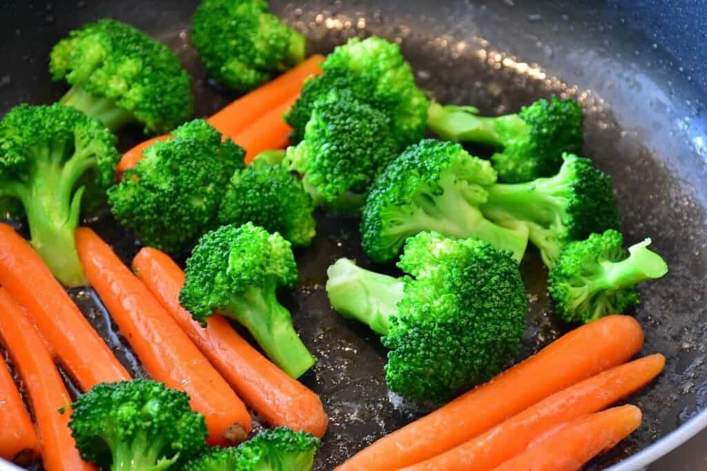 素食蔬菜示意圖